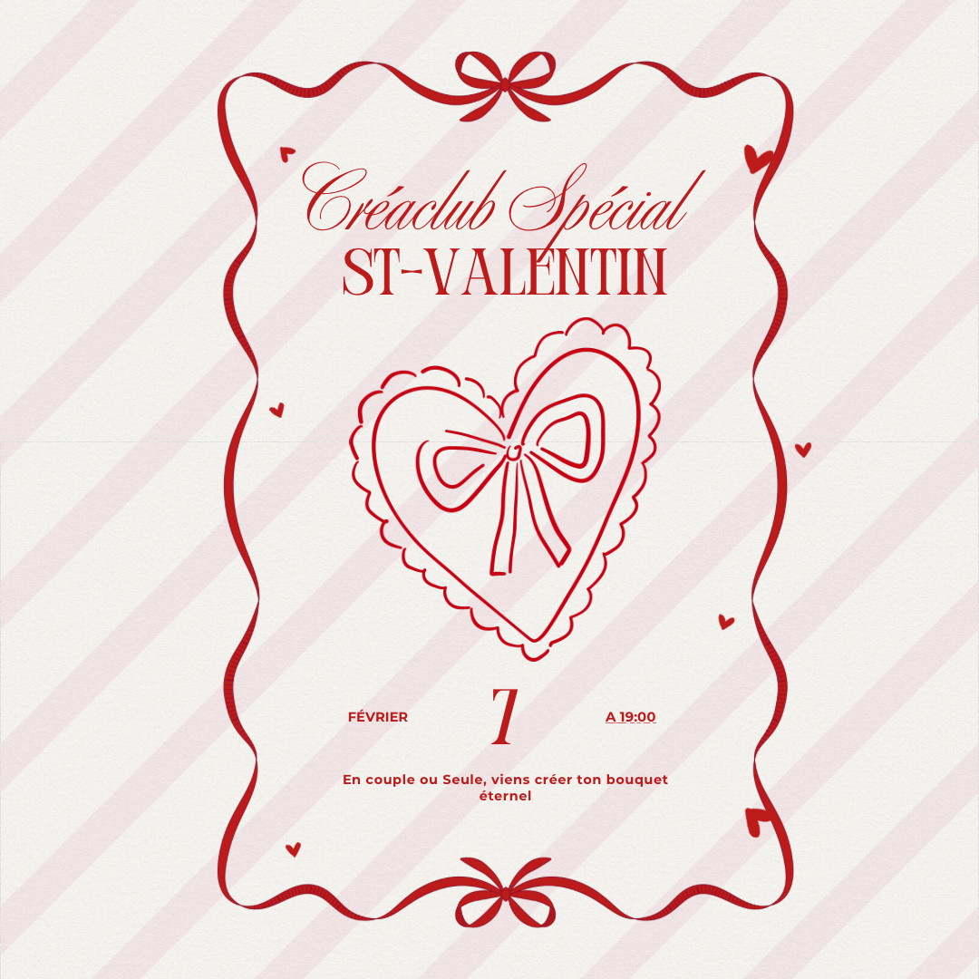 Soirée Créative | Fleurs Éternelles