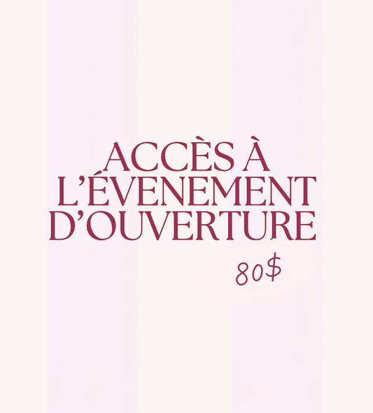 Participation à la soirée Pré-ouverture